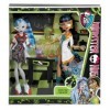 Monster High Mattel BBC81 – Partenaire de Laboratoire Ghoulia et Cleo, 2 poupées en kit