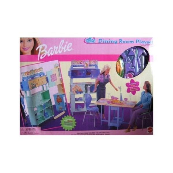 Barbie Doll All Around Home Dining Room Playset