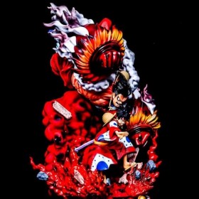 Chapeau de paille pirate pour enfant Pistolet Corbeau Canon Figurine Roi nautique | Position debout en PVC 45 cm Accessoires 