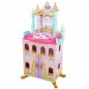 KidKraft Princesse Disney Maison de Poupée Château de Danse et de Rêve en Bois Incluant Accessoires et Mobilier, 3 Étages de 