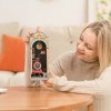 ROBOTIME Maison de poupée en Bois, DIY Book Nook Kit, Puzzle Maison Modèle Kits de Construction avec Lumières LED Maison Etag