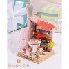 Rolife Maison Miniature a Construire de Poupee Dollhouse Maison 1:24 DIY Kit de Top Cadeaux pour Les Adultes Filles Enfants 1