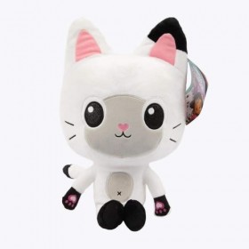 Grandi Giochi - Peluche Gabby de la série de Dessins animés Gabbys Dollhouse, 2 Personnages Assortis 18 cm - GAB03000