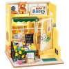 Rolife Maison de Poupée Miniature Bois 3D à Faire Soi-même, Kit dartisanat pour Adultes Enfants, Mind-Find Bookstore