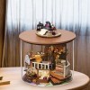 Miniature Poupées Modèle DIY Kits de Construction Woodcraft, Green House Bricolage, Mini Maison Miniature, Diorama à la Main