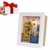 Générique Conception de Cadre Photo Maison de Poupée Bricolage avec Lampe Élégante Kit Maison Chaude avec des Cadeaux danniv