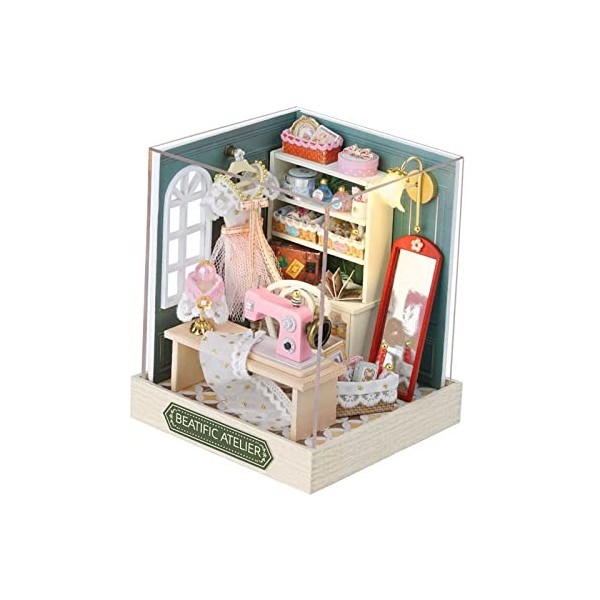 DIY Maison Assemblée Modèle , 3D Jouet Puzzle Cadeau , Décoration