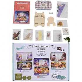 Gaeirt Kit de Maison de poupée, pour Les Personnes de Plus de 14 Ans Jouets pour Filles pour Un Cadeau Parfait Parc dattract