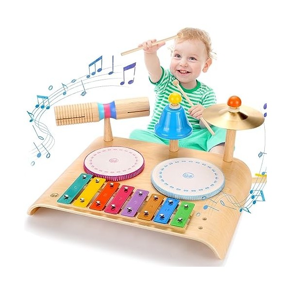 Ensemble d'instruments de musique pour enfants