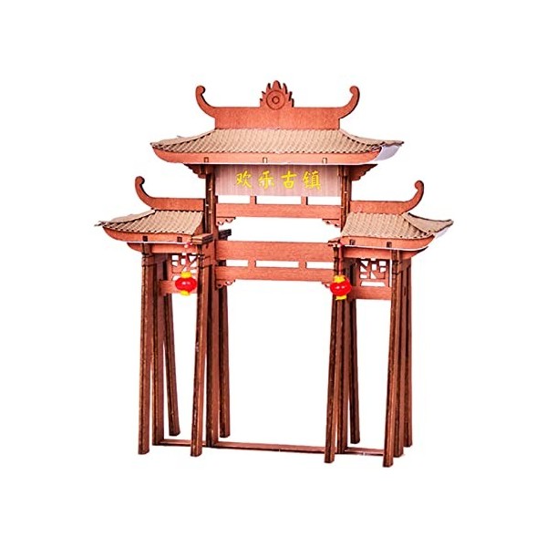 Puzzle Toy DIY Torii Gate Assembly for