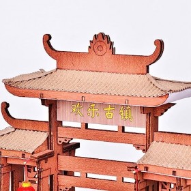 Puzzle Toy DIY Torii Gate Assembly for