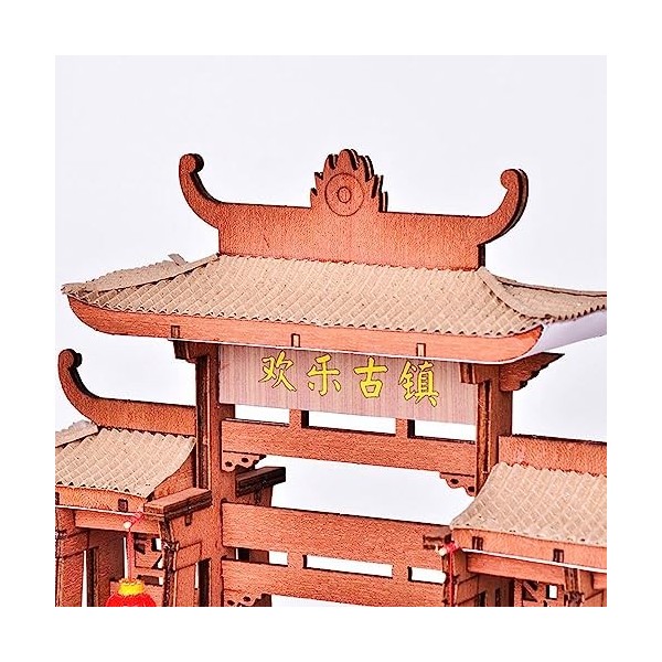 Puzzle Toy DIY Torii Gate Assembly for