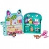 Spin Master Gabis Cat House Handheld Dollhouse Set + Gabbys Dollhouse Figurine