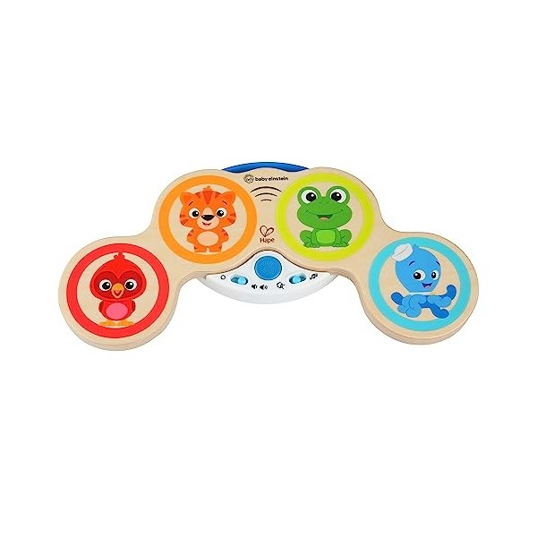 Baby Einstein, Together in Tune, Tambours Magic Touch, Instrument de Musique, 4 Modes de Jeu, 10 Mélodies avec volume réglabl