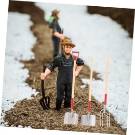 ibasenice 3 Pièces Outils pour Enfants Petites Maisons De Cumpleaños Para an Raccords Petites Maisons Décorations pour Baños 