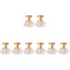 ibasenice 8 Pièces Lustre Miniature Figurine Plafonnier Lampe De Maison De Poupée Modèles De Mini Suspensions Lumières pour M