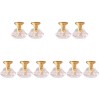 ibasenice 8 Pièces Lustre Miniature Figurine Plafonnier Lampe De Maison De Poupée Modèles De Mini Suspensions Lumières pour M