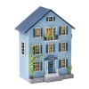 wueiooskj Bricolage Maisons de poupée en Bois avec Meubles Kit de Construction Miniature léger Mini Maison Beau modèle Assemb
