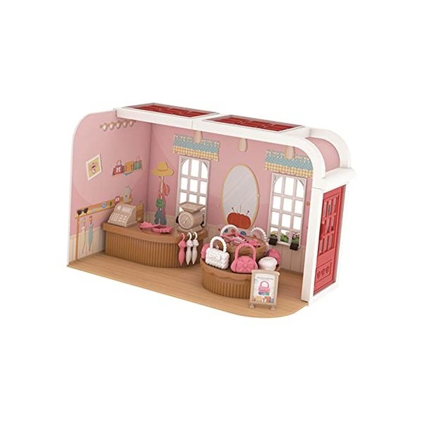 Predolo Kits De Maison De Poupée Miniatures En Bois 3D, Boîte De Ch Facile A Assembler Illustration De Mode Faite A La Amz B Predolo Kits De Maison De Poupée Miniatures En Bois 3D, Boîte De Ch Facile A Assembler Illustration De Mode Faite A La Amz B