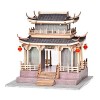 Kit de maison de poupée miniature en bois 3D style chinois ancien modèle de construction DIY créatif fantaisie anniversaire e