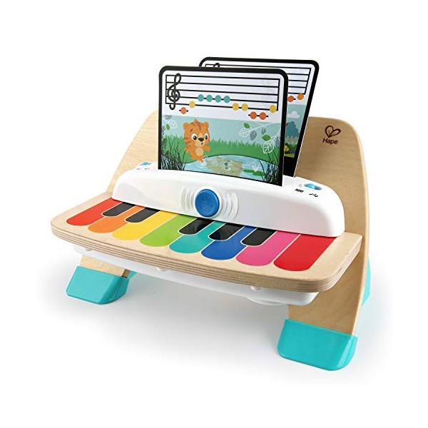 Baby Einstein Hape, Piano Magic Touch, jouet musical en bois, instruments de musique electronique pour enfants & Hape, Magic 