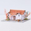 Kit maison de poupée miniature 3D de style chinois à faire soi-même, mini maison de poupée en bois fait à la main, cadeau da