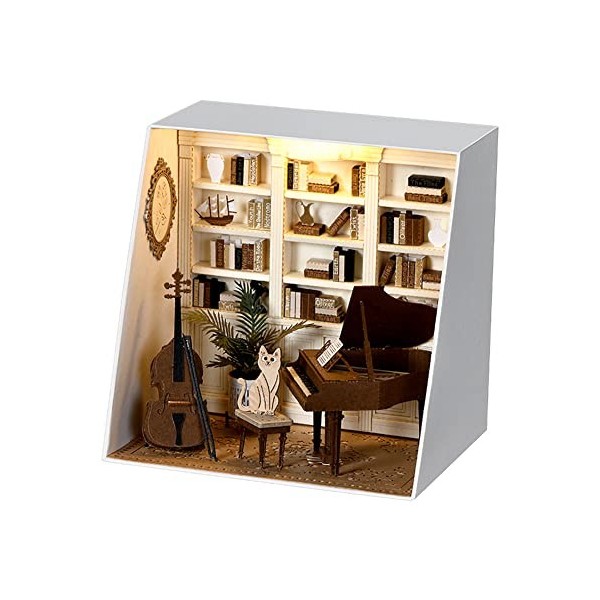 Crèche De Noël Miniature En Résine - Boîte Métal 9,5 X 6 X 2 Cm - Décoration Portable Pour Bureau Ou Maison