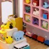 PHTOIT Maison de PoupéE Miniature Maison de PoupéE Assembler Kit Jouet en Bois Magasin Meubles Maison pour Les Enfants