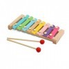 Jouet Musical Xylophone, Jouet de Jeu de Musique en Bois, Instrument de Musique Enfant, Glockenspiel, Bois Instrument Musical