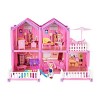 BYNYXI Maison de poupée pour Filles à partir de 3 Ans, Serrure de Maison de poupée Miniature en Plastique pour Maison de poup