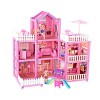 BYNYXI Maison de poupée pour Filles à partir de 3 Ans, Serrure de Maison de poupée Miniature en Plastique pour Maison de poup