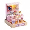 Maison de poupée miniature faite à la main pour adultes et enfants - Cadeau créatif salle à gâteau 