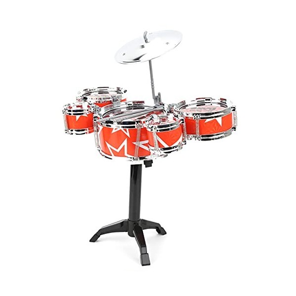 Simulation Jazz Drum Toy, cultivez le sens du son des enfants pour développer une bonne posture de batterie pour les enfants 