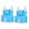 ifundom 2 Pièces Château Jouet Enfant Jouets en Bois Maison De Poupée Miniatures Jouet Château Maison De Poupée pour Poney Ch