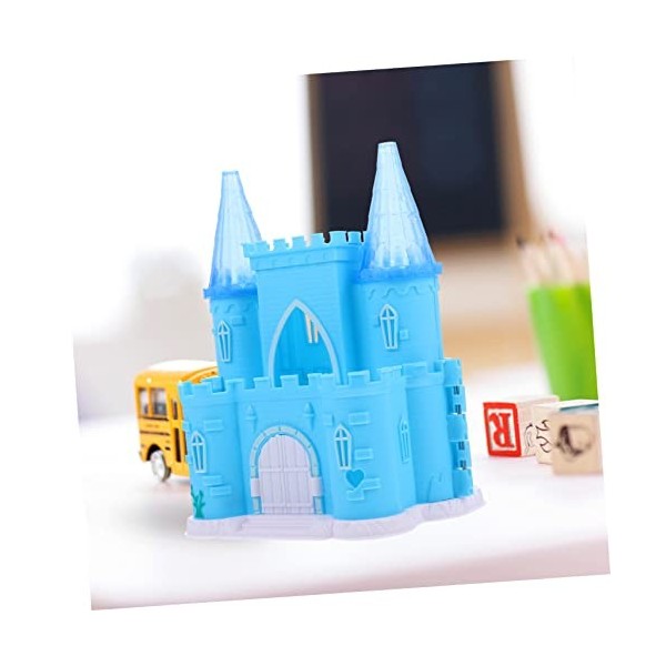 ifundom 2 Pièces Château Jouet Enfant Jouets en Bois Maison De Poupée Miniatures Jouet Château Maison De Poupée pour Poney Ch