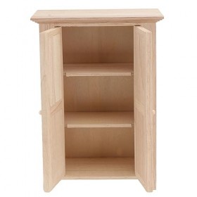 Abaodam 1Pc Maison De Poupée Vêtements Placard Maison De Poupée Meubles Maison De Poupée Accessoires Bibliothèque Décor Minia