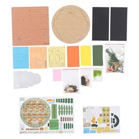 plplaaobo Kit de Maison, Kit de Maison,Poupées et Accessoires de Maison Minuscule Kit De Maison Miniature Kit De Maison Minia