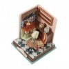 FOYTOKI 1 Ensemble Modèles Kits De Maison De Poupée Maison De Poupée Miniatures Jouets Miniature Jouets Maison Miniature Peti