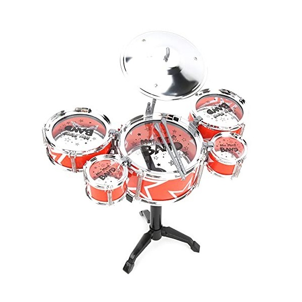 Deror Ensemble de Batterie dinstruments pour Enfants pour Tout-Petits Instrument de Simulation de percussions éducatives pou