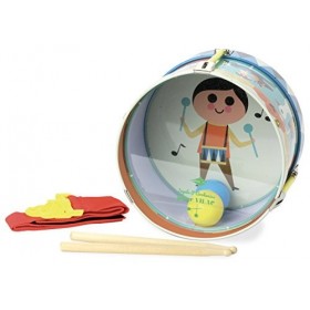 Vilac- Tambour en métal Ingela P.Arrhenius, 7705