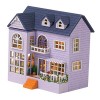 Sharplace Puzzle En Bois 3D Maison de Poupée Miniature avec Lumières et Meubles Cadeau de La Saint-Valentin, StyleA