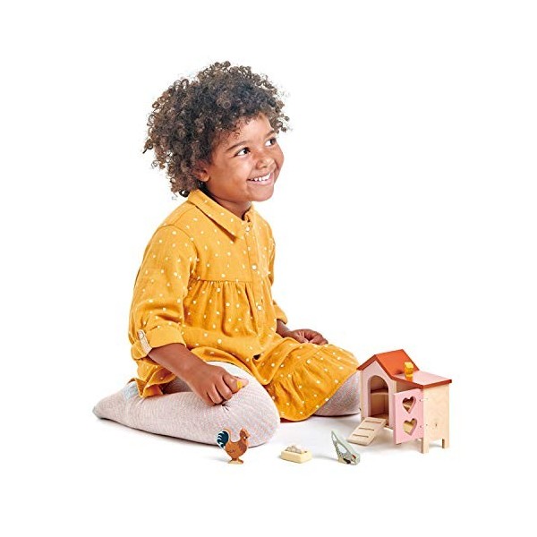 tender leaf toys Poulailler en Bois pour Maison de poupée