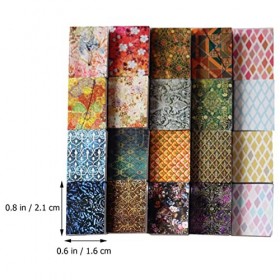 Toyvian 40 Pièces Cahier Classique Livres De Maison De Poupée Cahiers Miniatures Mini Décoration De Maison De Poupée Ornement