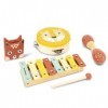 Beeloom - Ensemble dinstruments de Musique pour Enfants, Lalatune Set, Ensemble en Bois pour Enfants, Percussion en Acier, M