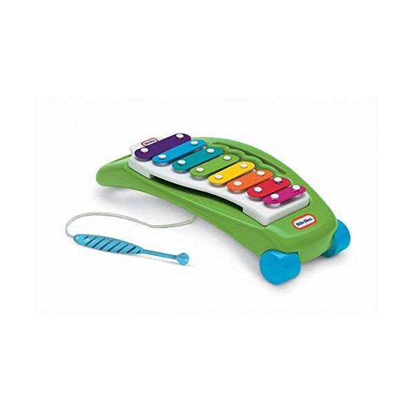 Little Tikes Tap-A-Tune Xylophone- Plays Any Tune - Ideal First Instrument - Doubles As Pull Toy - Promotes Hand-Eye Coordina