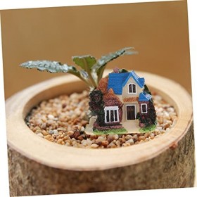 Toyvian 4 Pièces Ornements De Micro Scène Maison De Festival Ornement Miniature De Jardin Mini Maisons De Fées Miniatures Acc