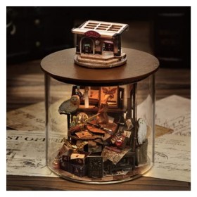 Fashion Yo Maison de poupée Harry Potter avec kit de meubles - Maison créative miniature 3D - Puzzle 3D - Jouet pour filles, 