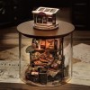 Fashion Yo Maison de poupée Harry Potter avec kit de meubles - Maison créative miniature 3D - Puzzle 3D - Jouet pour filles, 