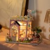 Rolife Maison Miniature Bricolage Fête de Fin dannée - Maison de Poupée - Puzzle en Bois 3D - DÉcoration Cadeau Personnalisé