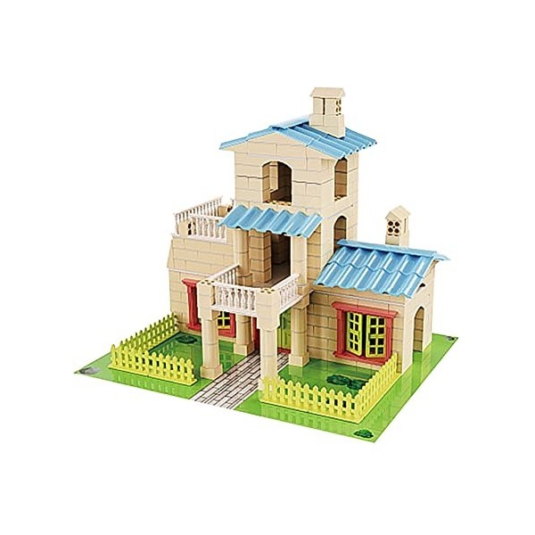 Maison Miniature a Construire pour Débutants Jouet de Construction DIY Maison de Poupée en Kit Facile à Assembler Cadeau de B